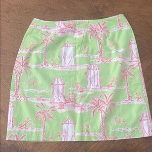 Lilly Pulitzer Cabana Print Skirt